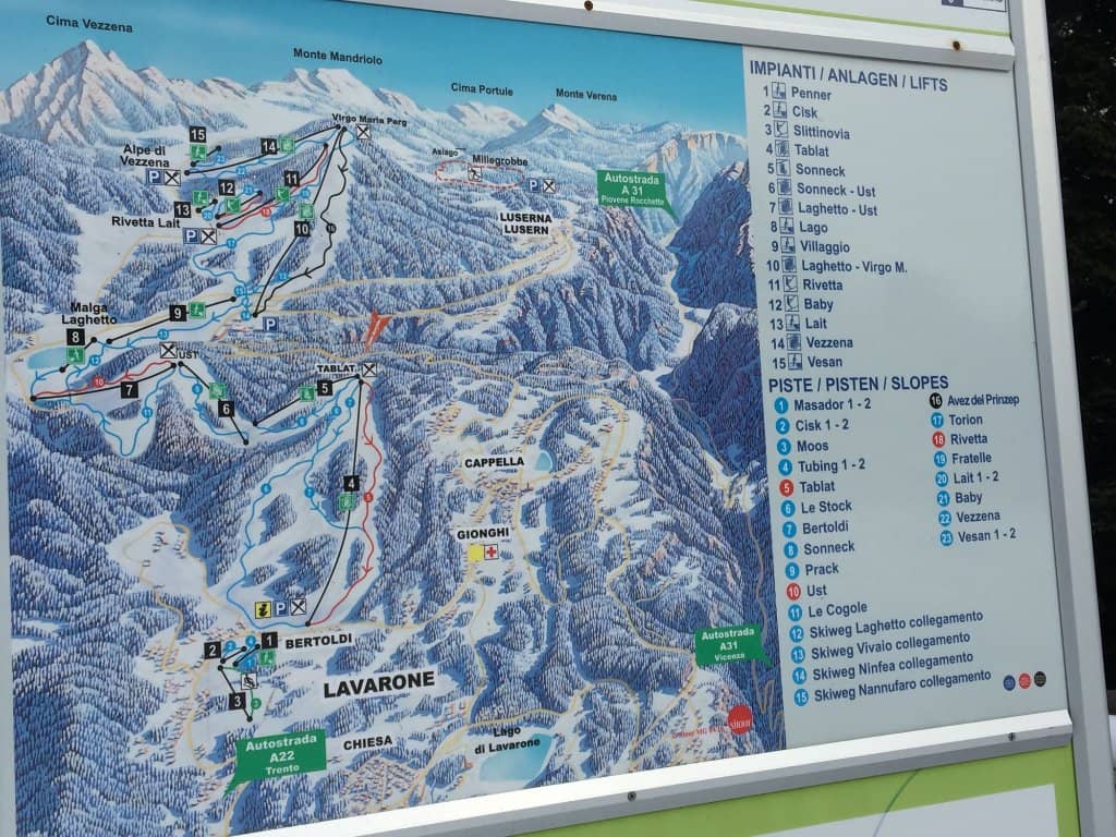 Alpe Cimbra Ski Area