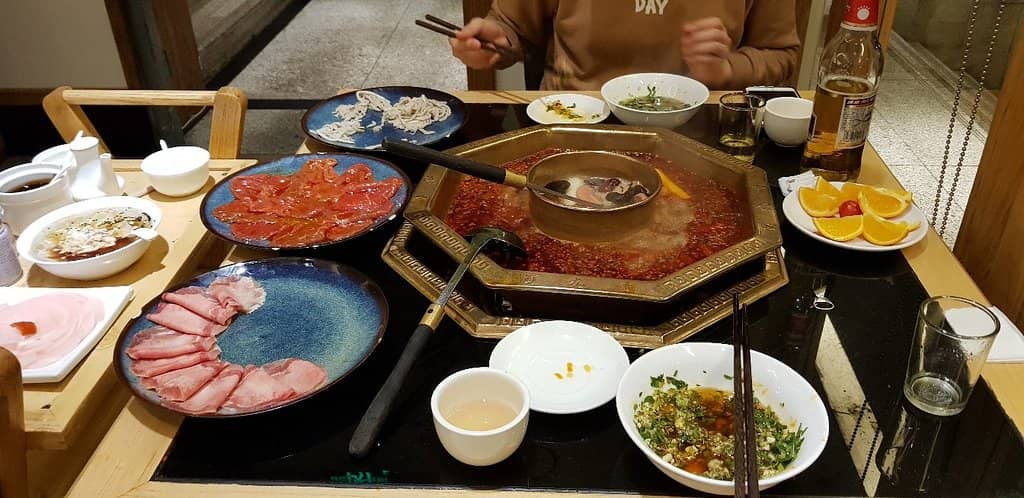 Unique 9-Grid Hot Pot Pan