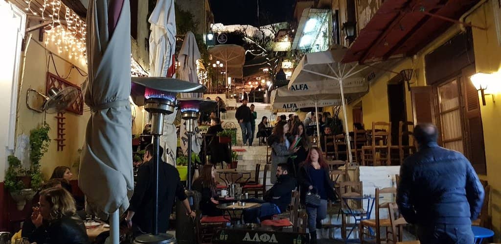 Picturesque Plaka Setting