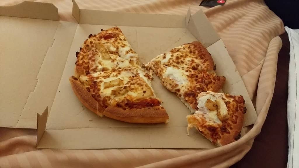 Chicken and Cheese Pizza