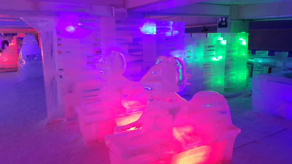 Thrilling Ice Slide