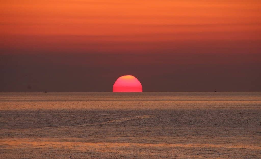Sunset Over the Seto Inland Sea