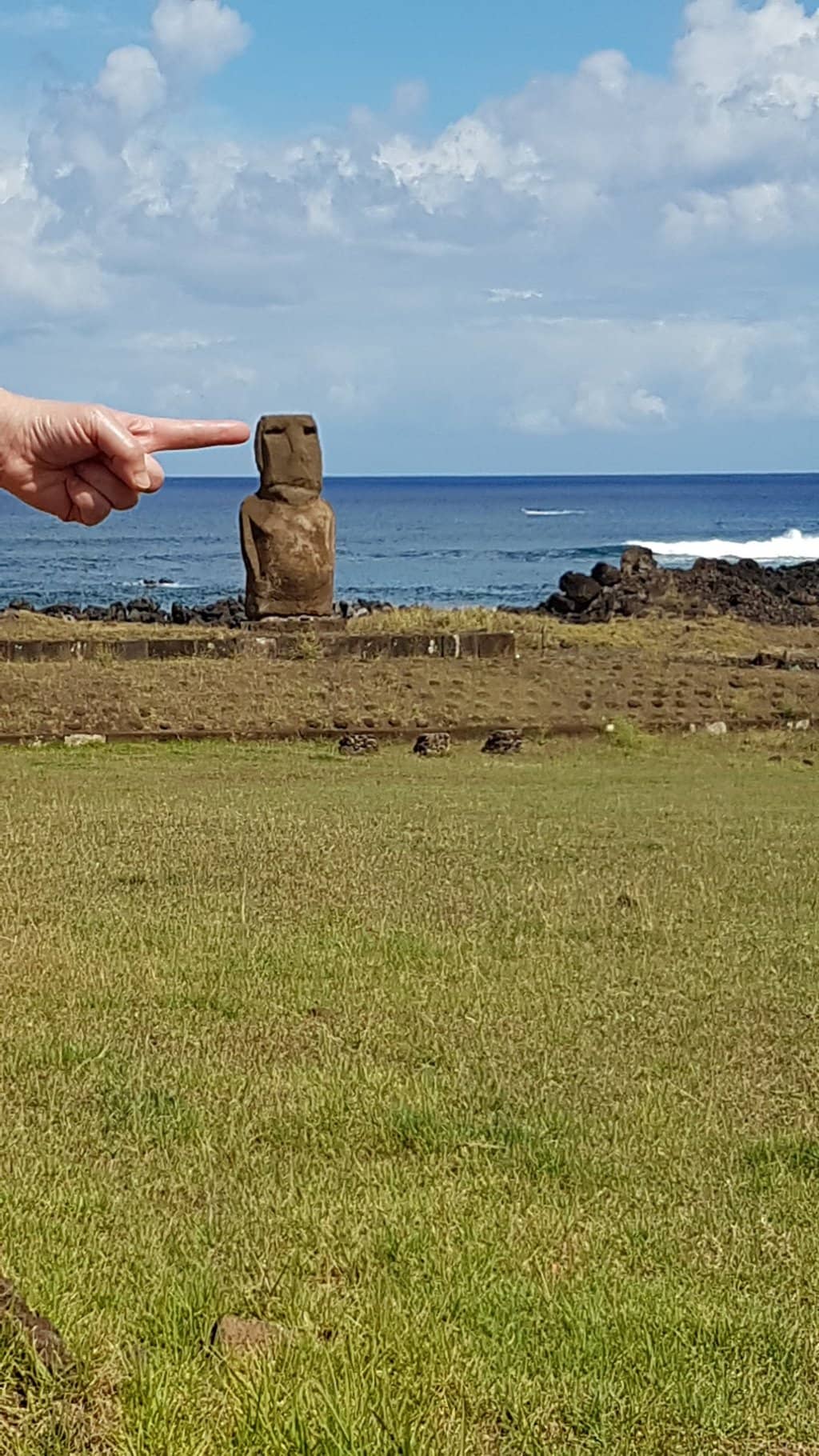 Moai by the Harbor