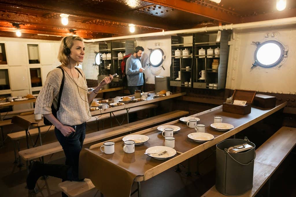 Restored Quarters & Engine Rooms