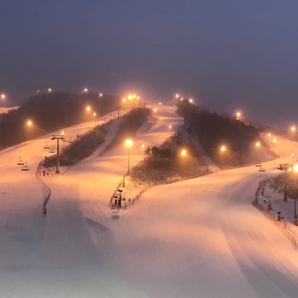 Impressive Ski Jump Structure