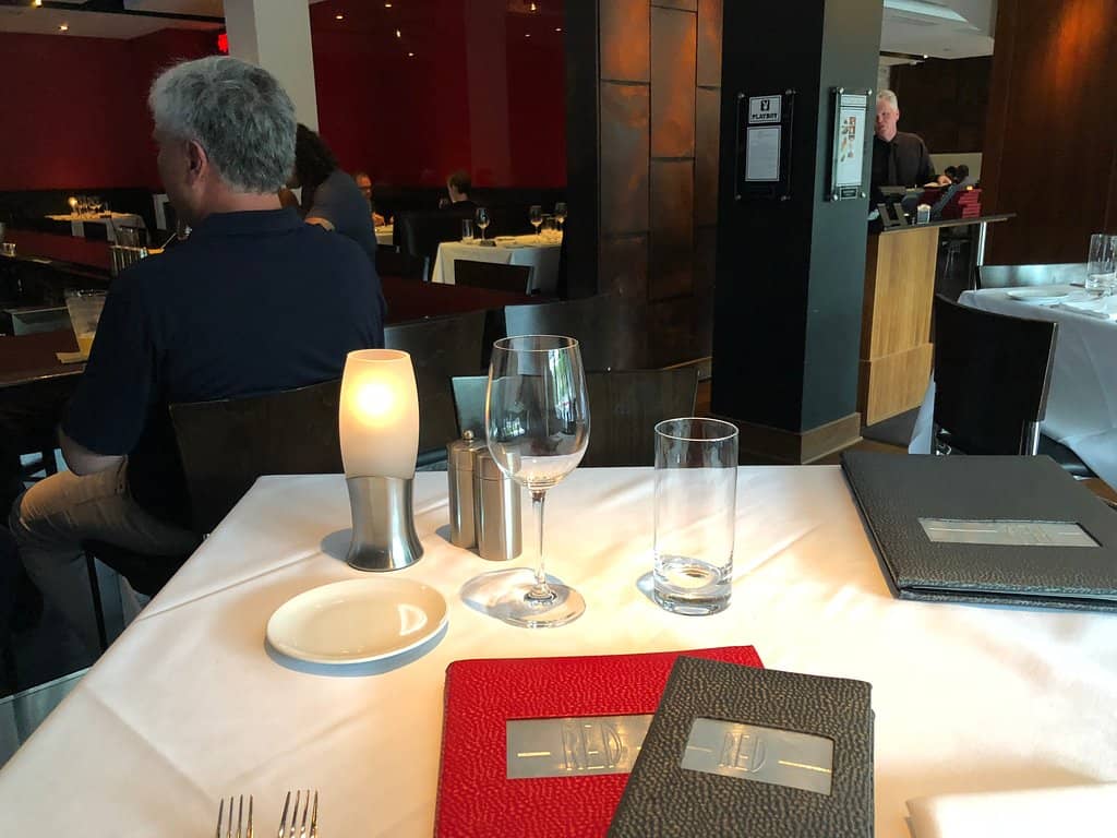 Complimentary Donut Hole Dessert