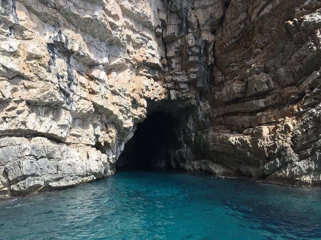 Refreshing Cave Swim