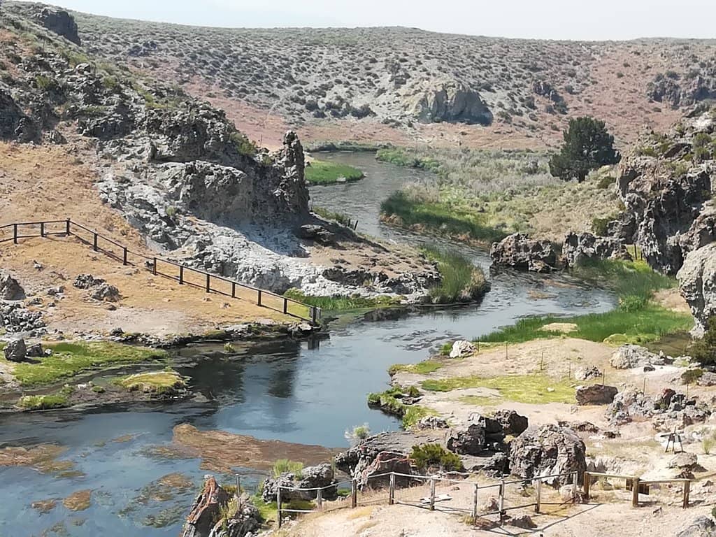 Steaming Blue Pools