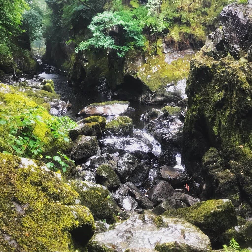 The Conwy River's Path
