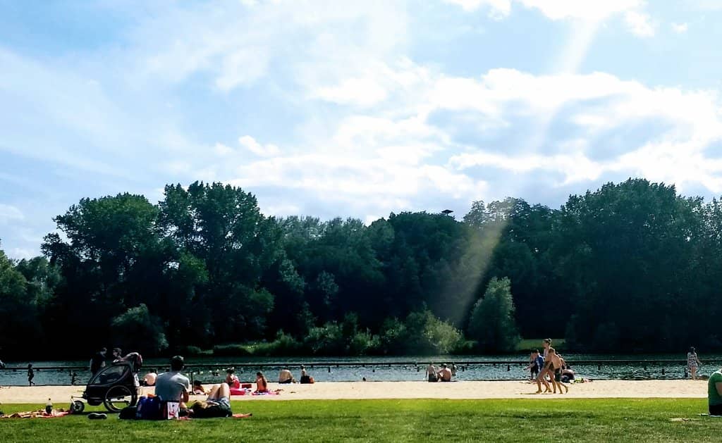 Lake Swimming & Slides