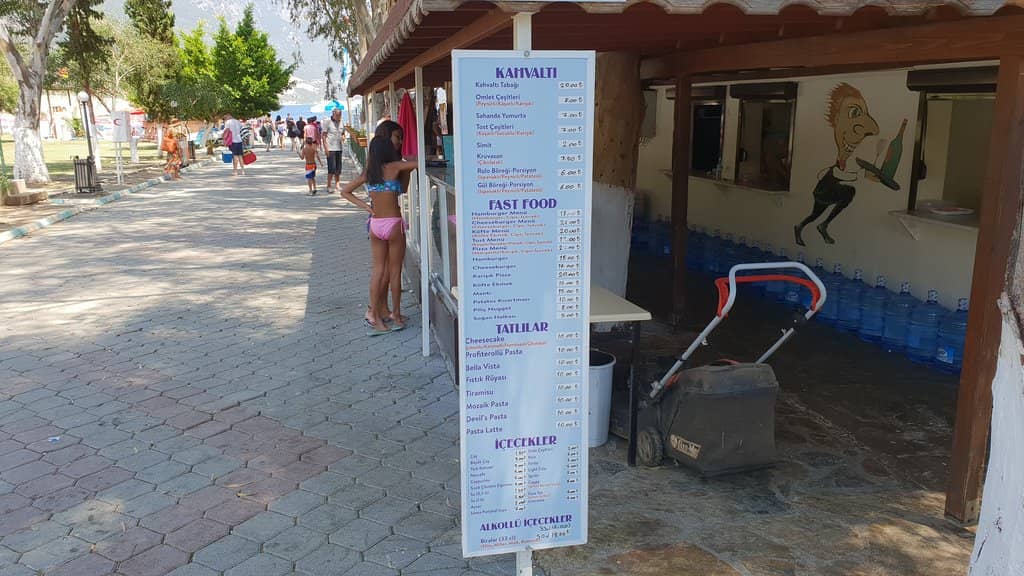 Affordable Beach Amenities