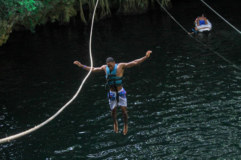 Cliff Jumping & Zipline Thrills