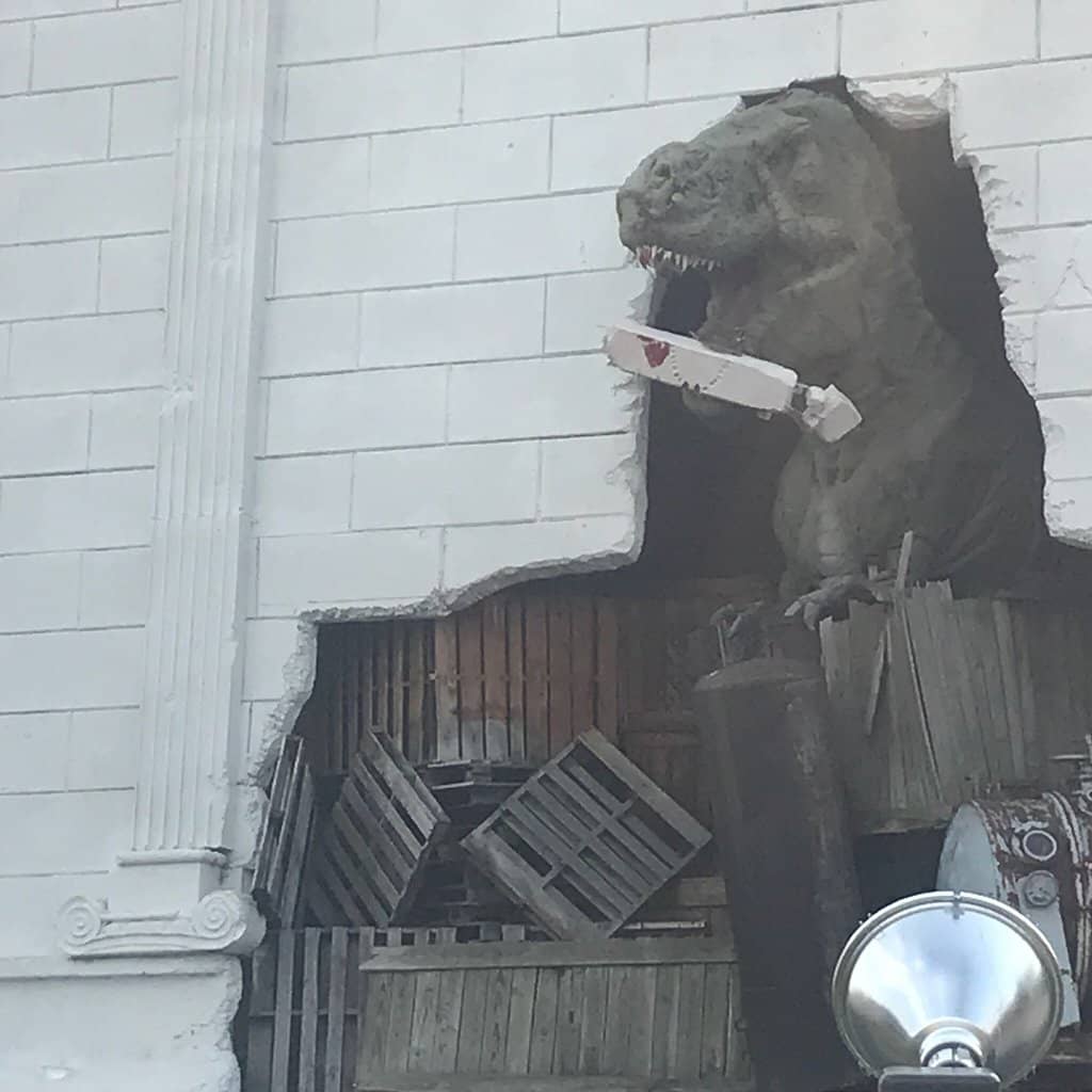 Giant Transformers Statues