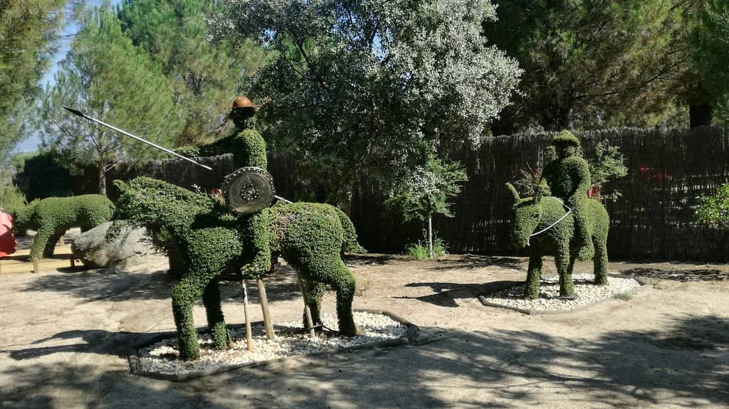 Green Maze and Waterfall