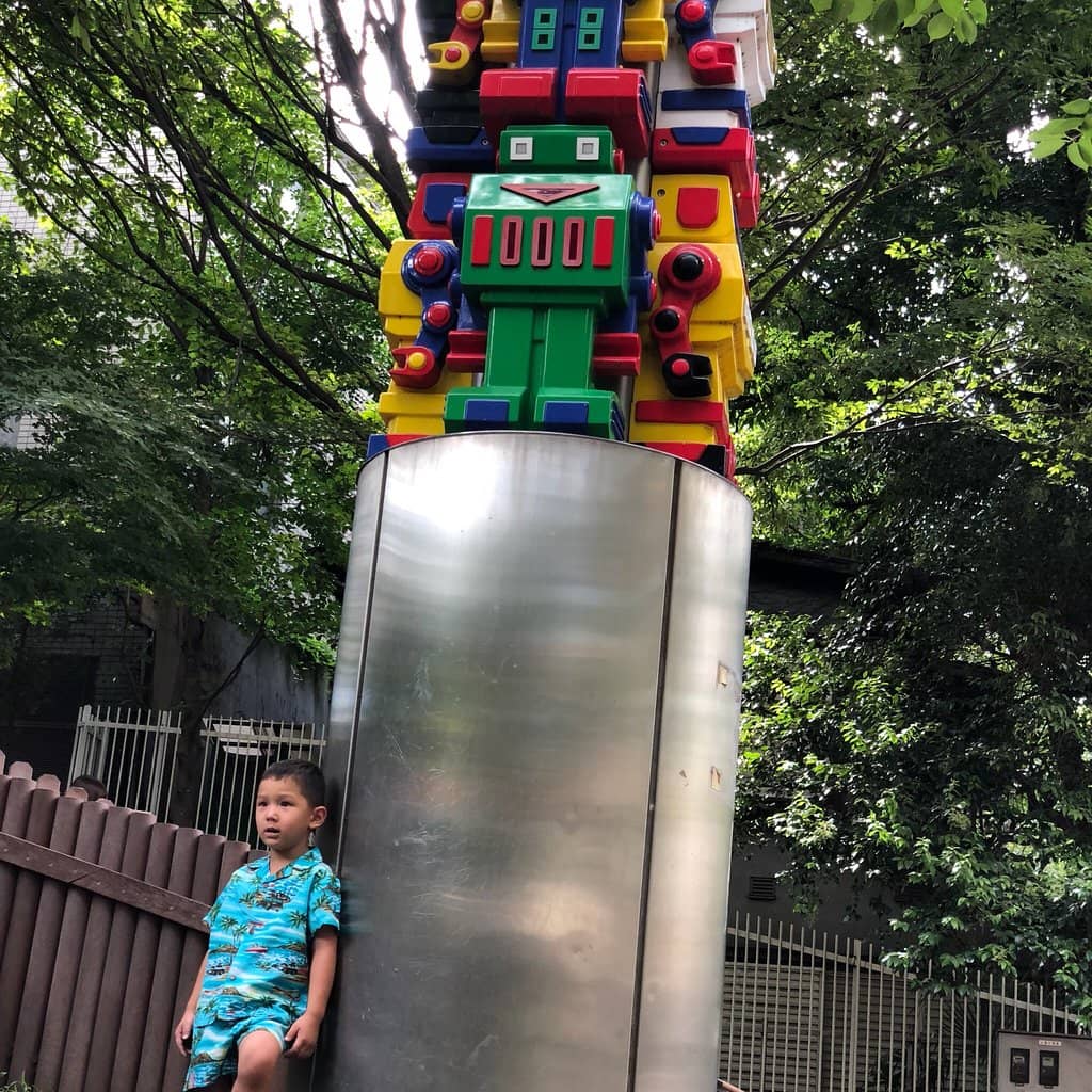 Robot Totem Poles