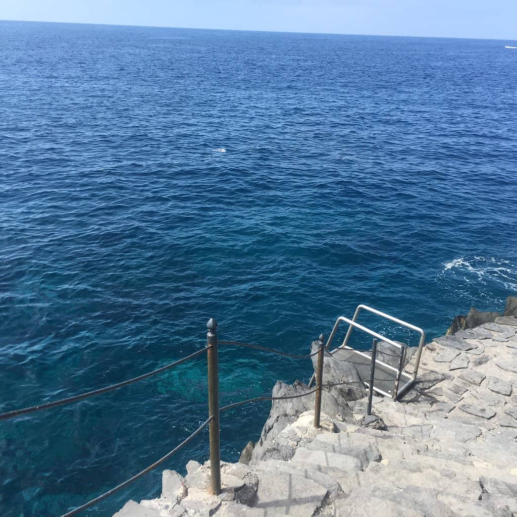 Ladder Access to the Sea