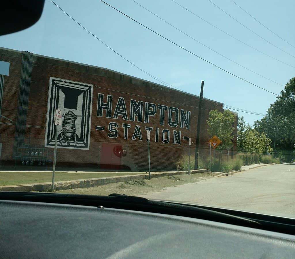 Bourbon Street at Hampton Station