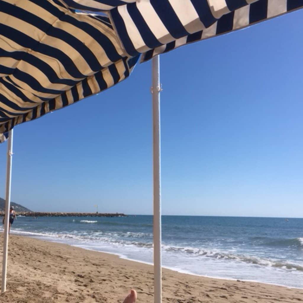 Vibrant Beach Scene