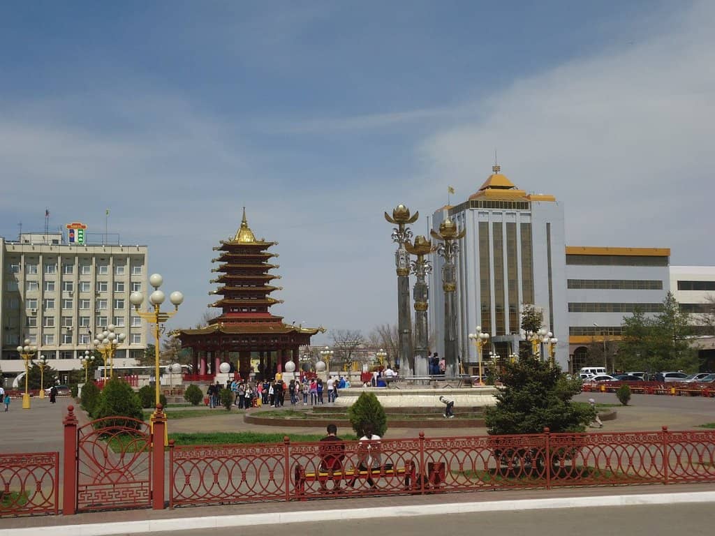 First Light and Music Fountain