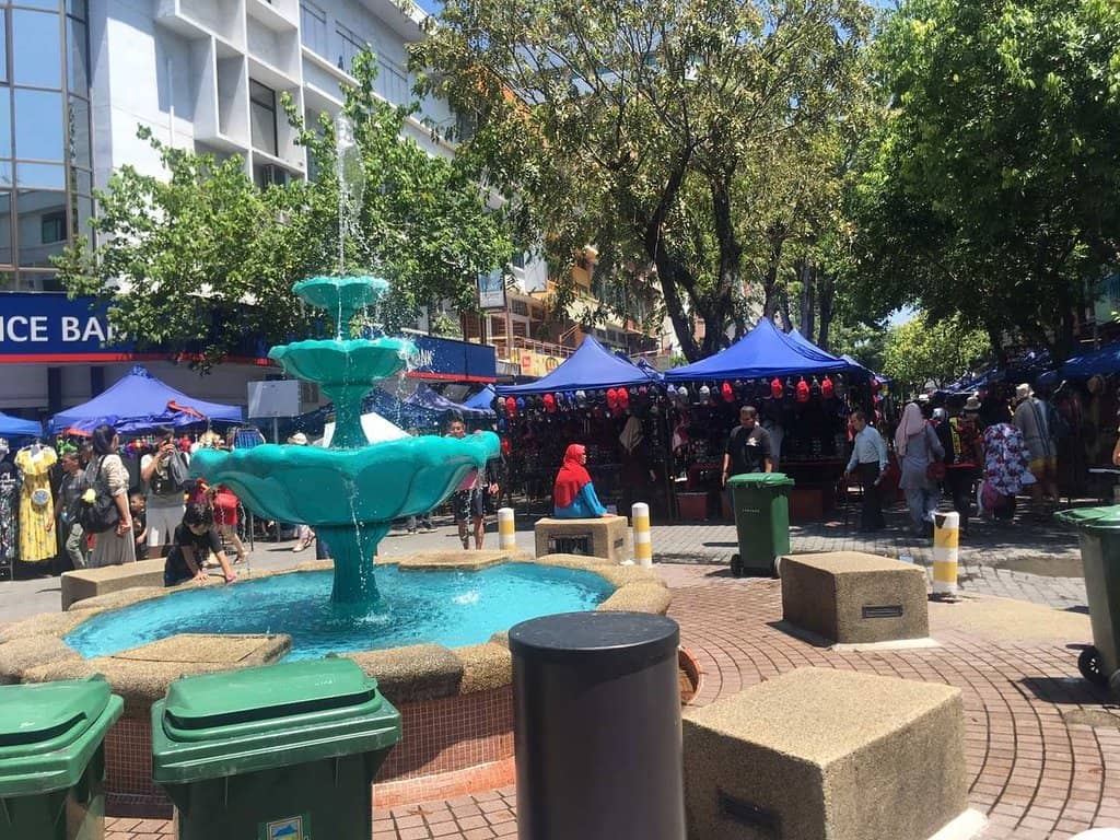 Vibrant Busking Scene