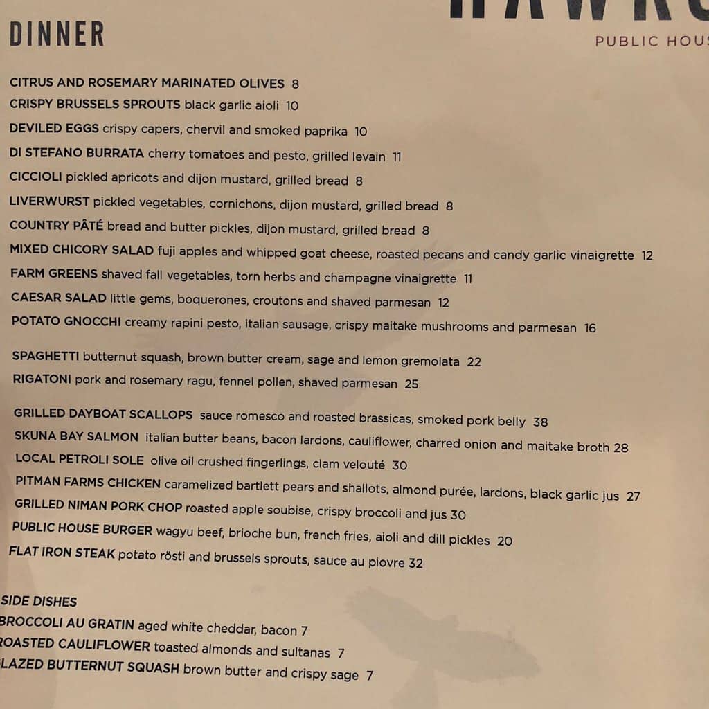 Inventive Cocktails and Wine Selection