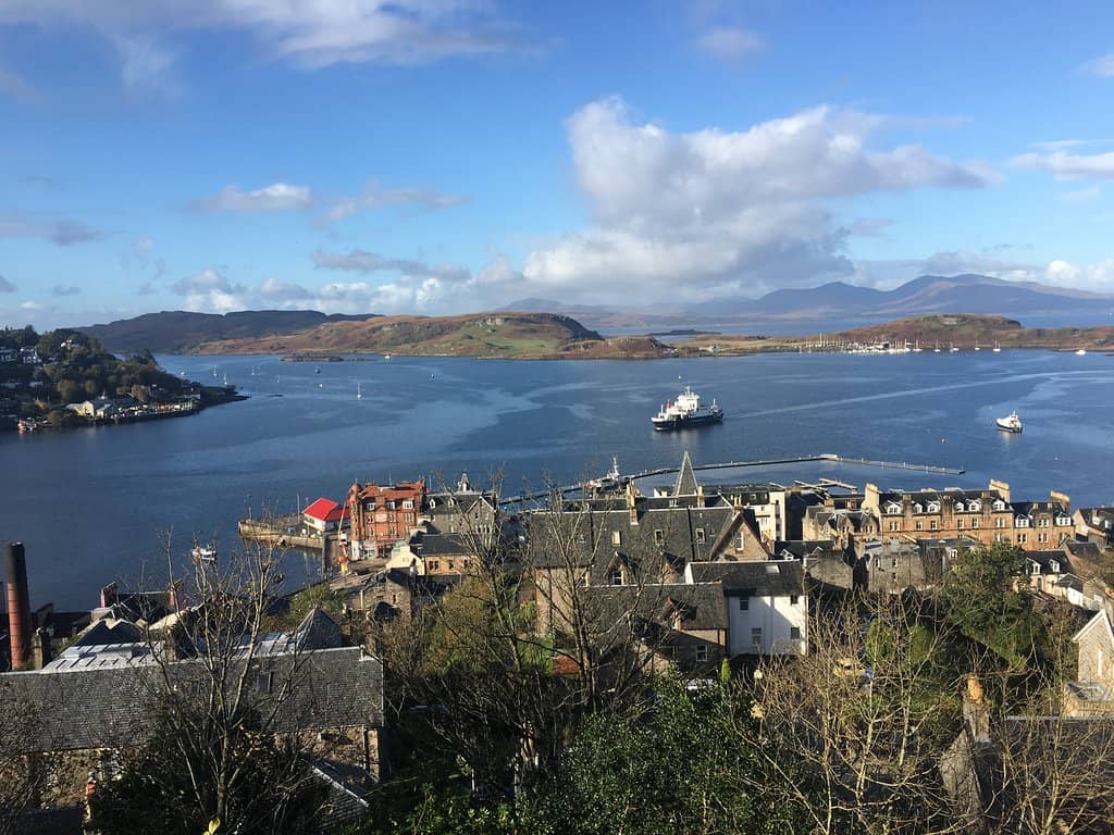 Panoramic Oban Bay Views