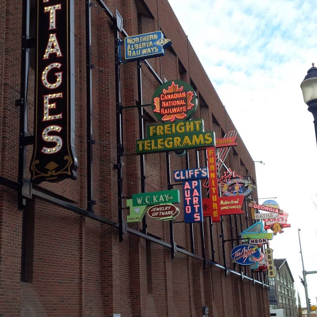 Vintage Neon Spectacle