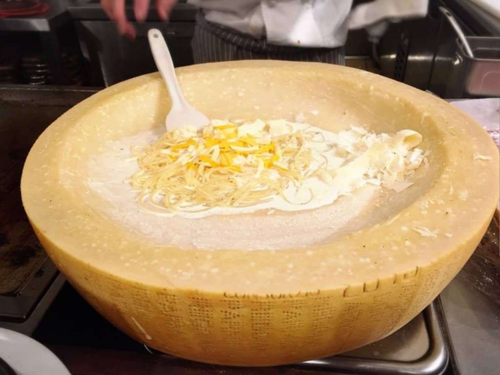 Unique Cheese Pasta Experience