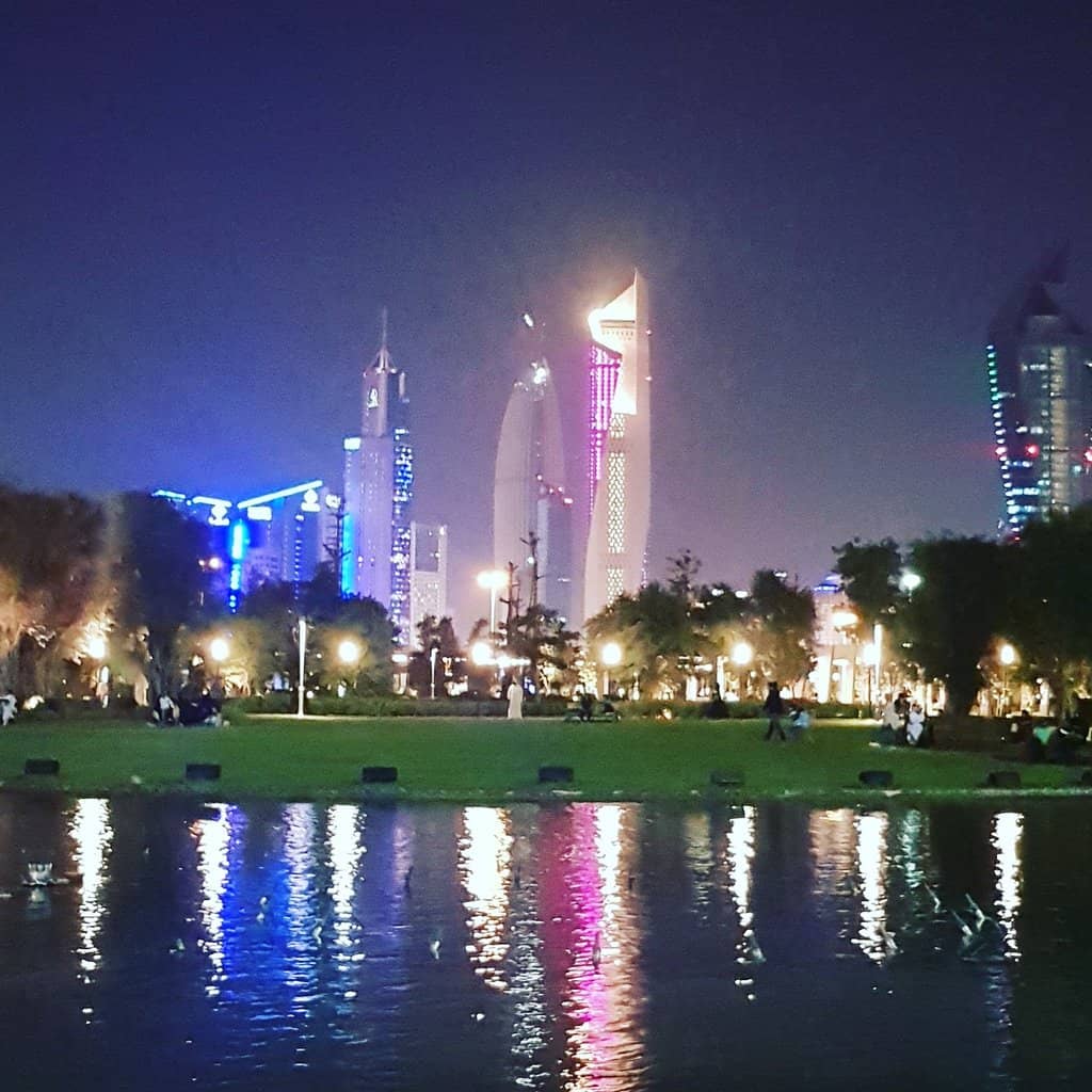 Tranquil Pond with Ducks