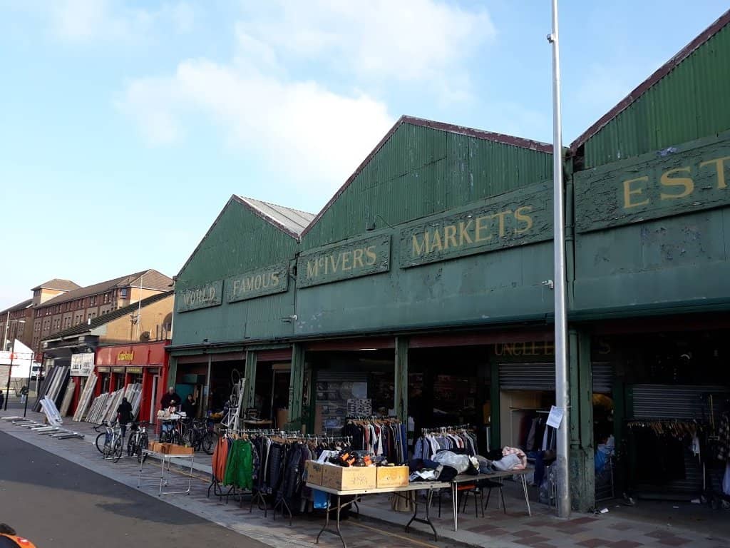 Diverse Food Stalls