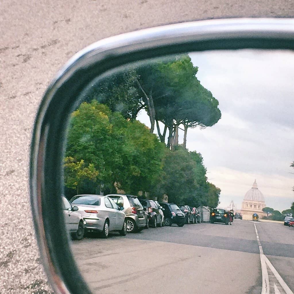 The Shrinking Dome Illusion