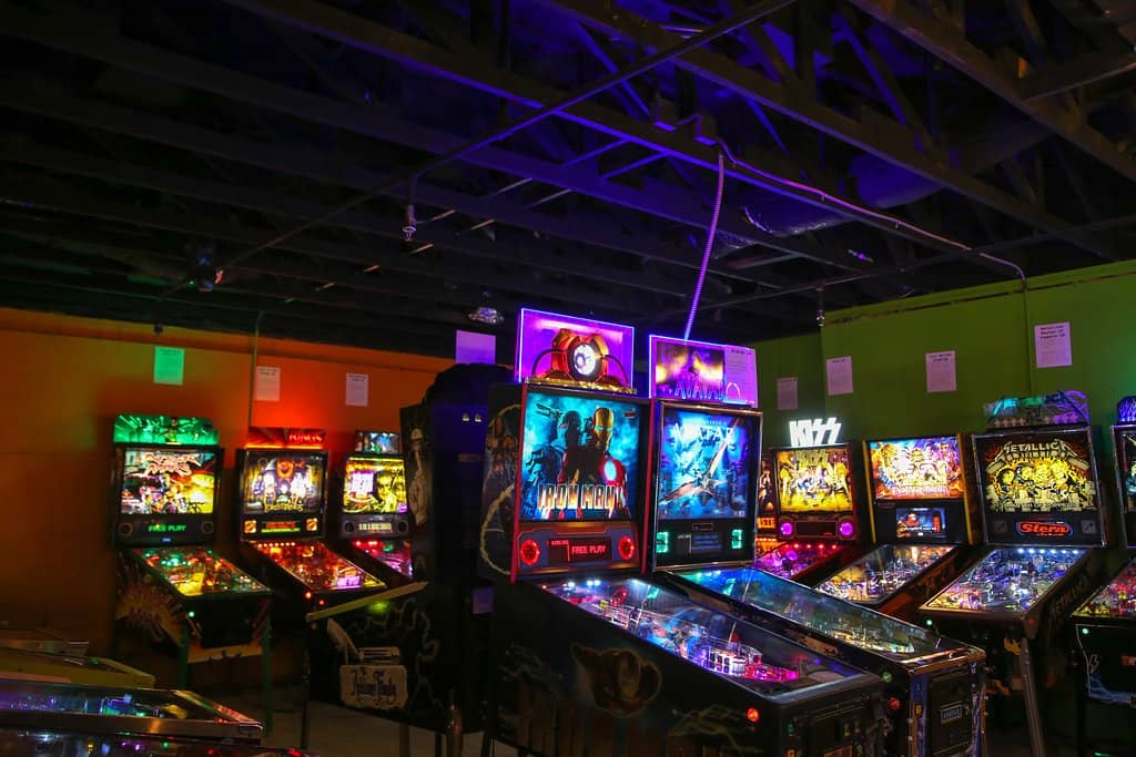 Vintage Pinball Machines