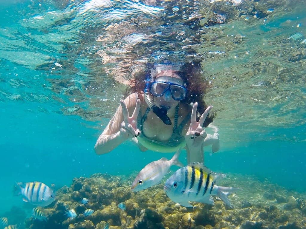 Natural Pools at Low Tide