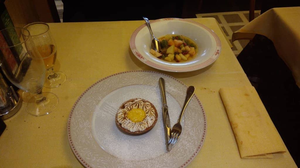 Charming Piazza Dining Experience