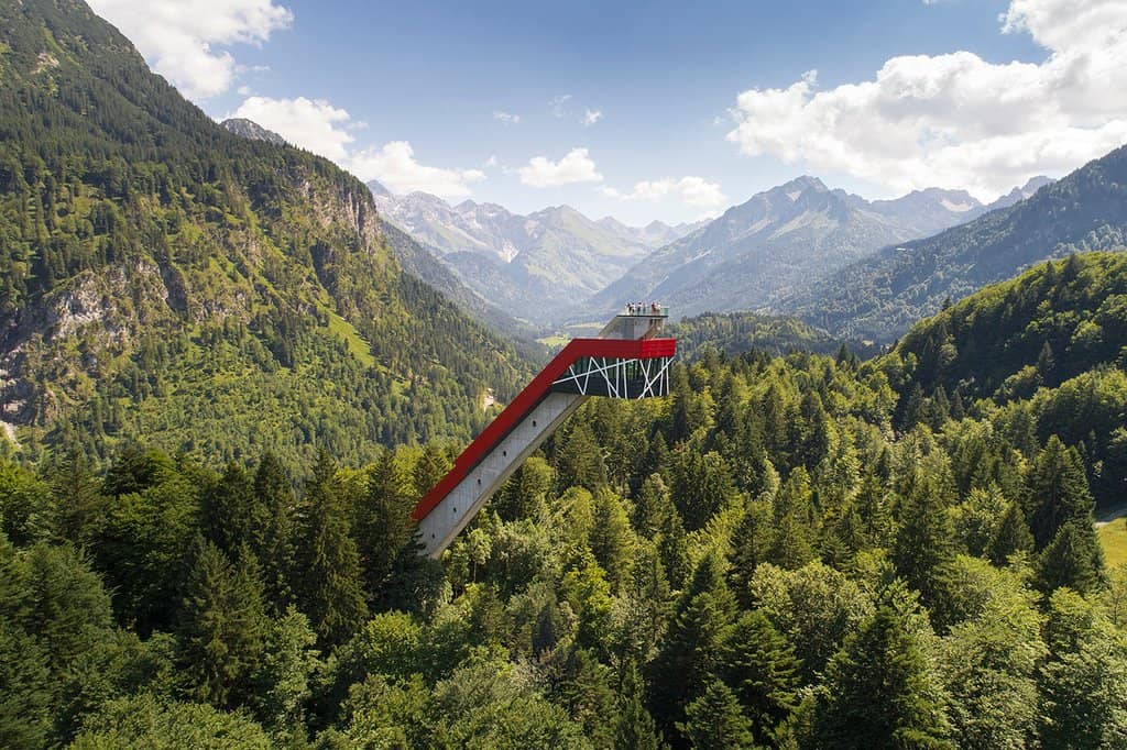 Ski Flying Competition