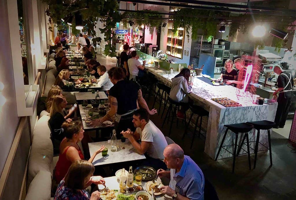 Vibrant Atmosphere & Music