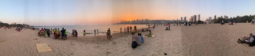 Sunset over the Arabian Sea