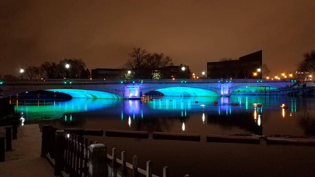 The 'River Dyeing' Event