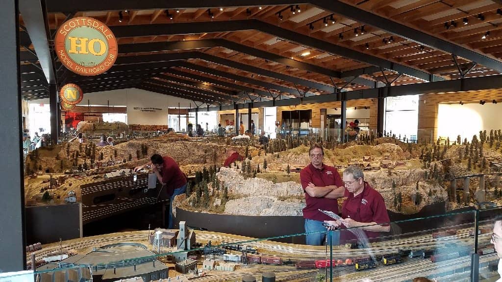 Model Railroad Display