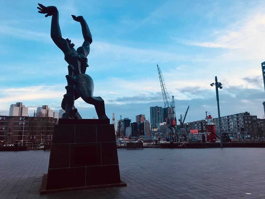 The Destroyed City Sculpture