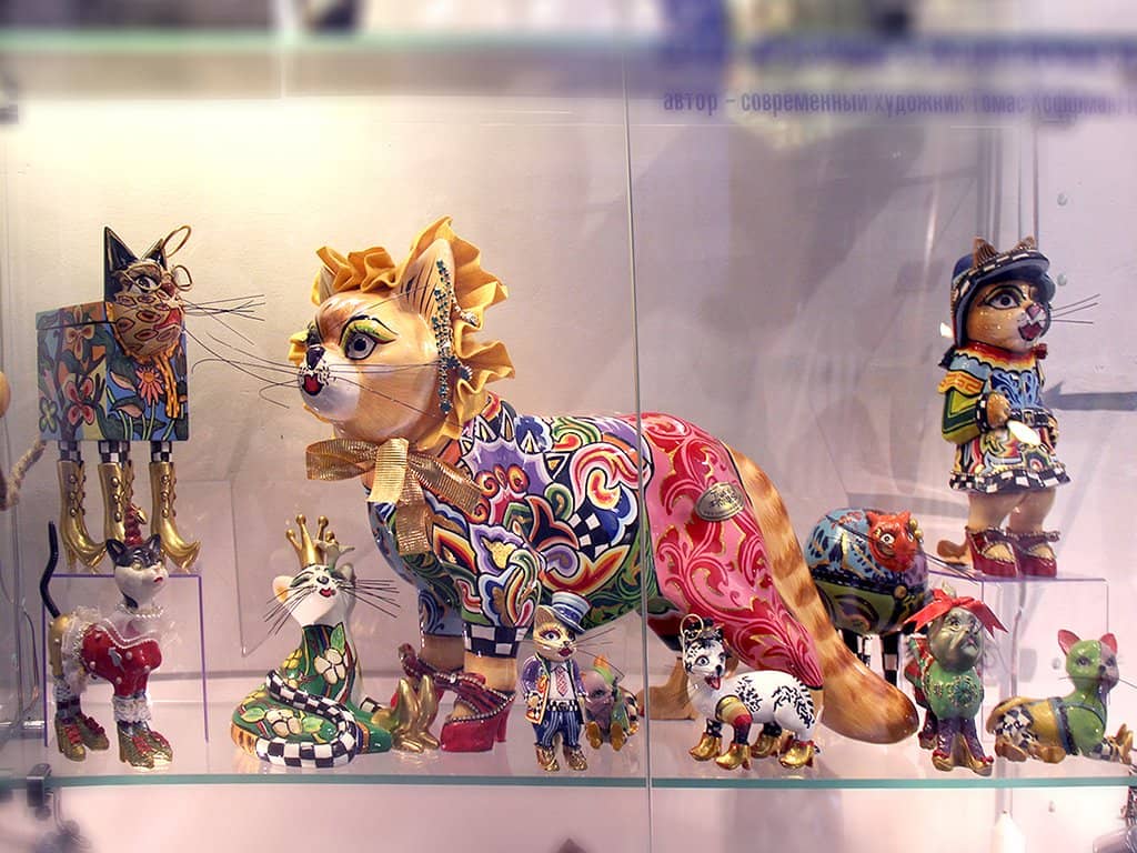 Quirky Cat Figurines