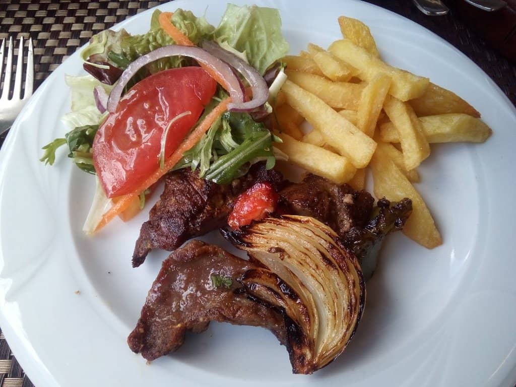 Generous Portions of Delicious Food