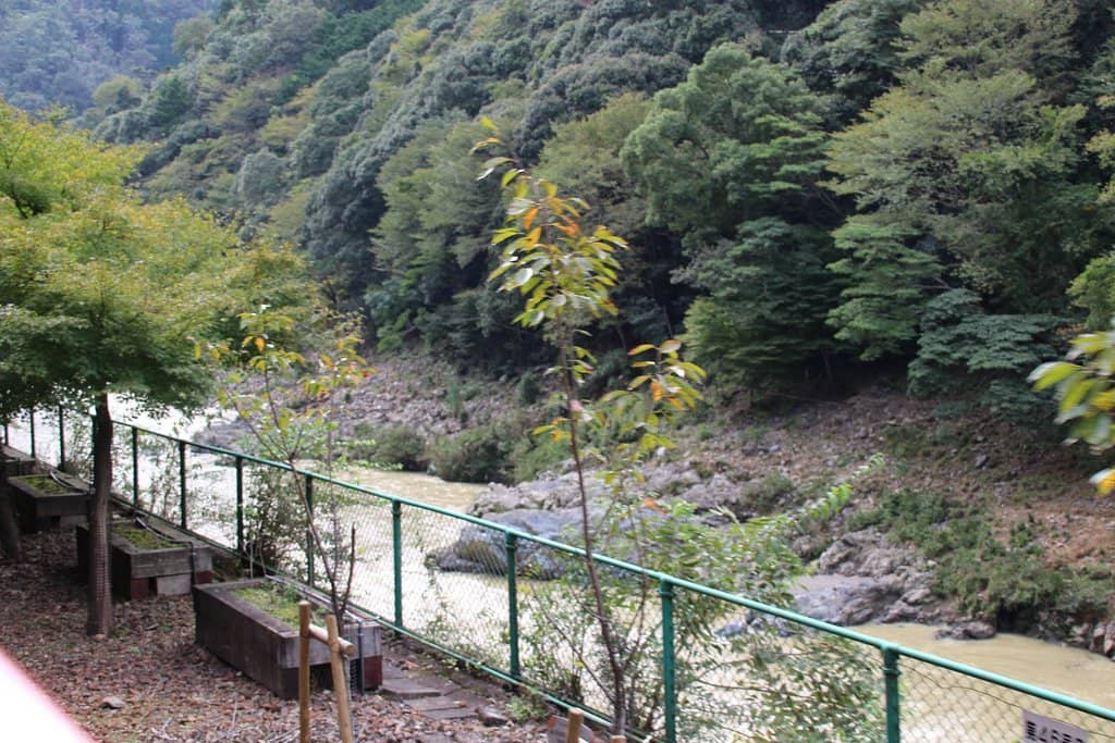 Hozugawa River Valley Scenery