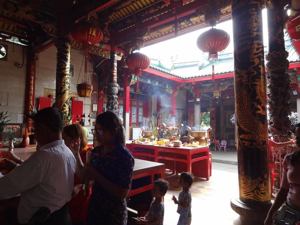 Incense-Filled Atmosphere