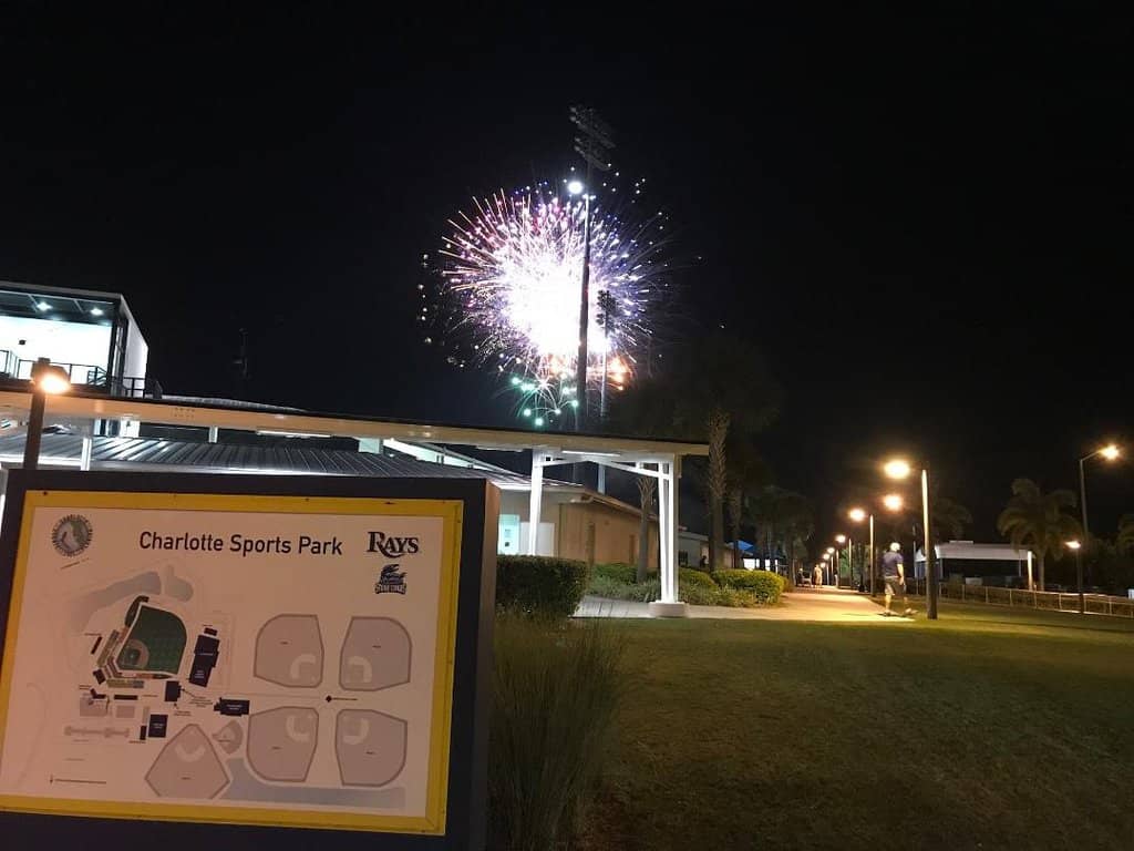Outfield Boardwalk & Bar