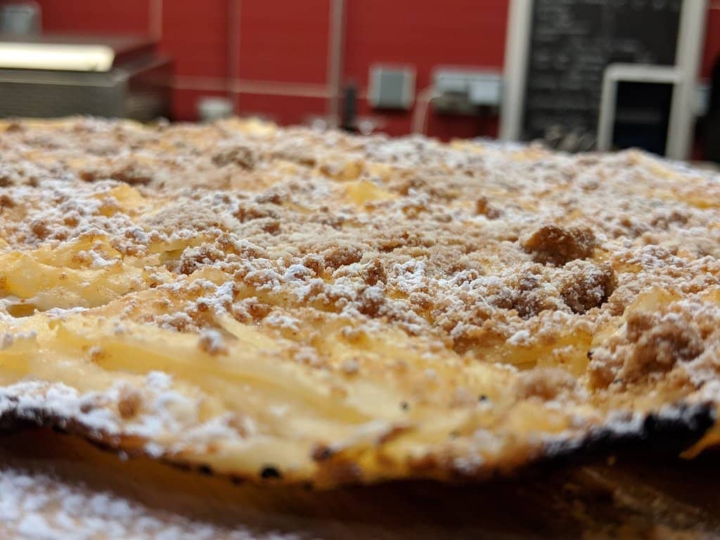 Delicious Sweet Tarte Flambée