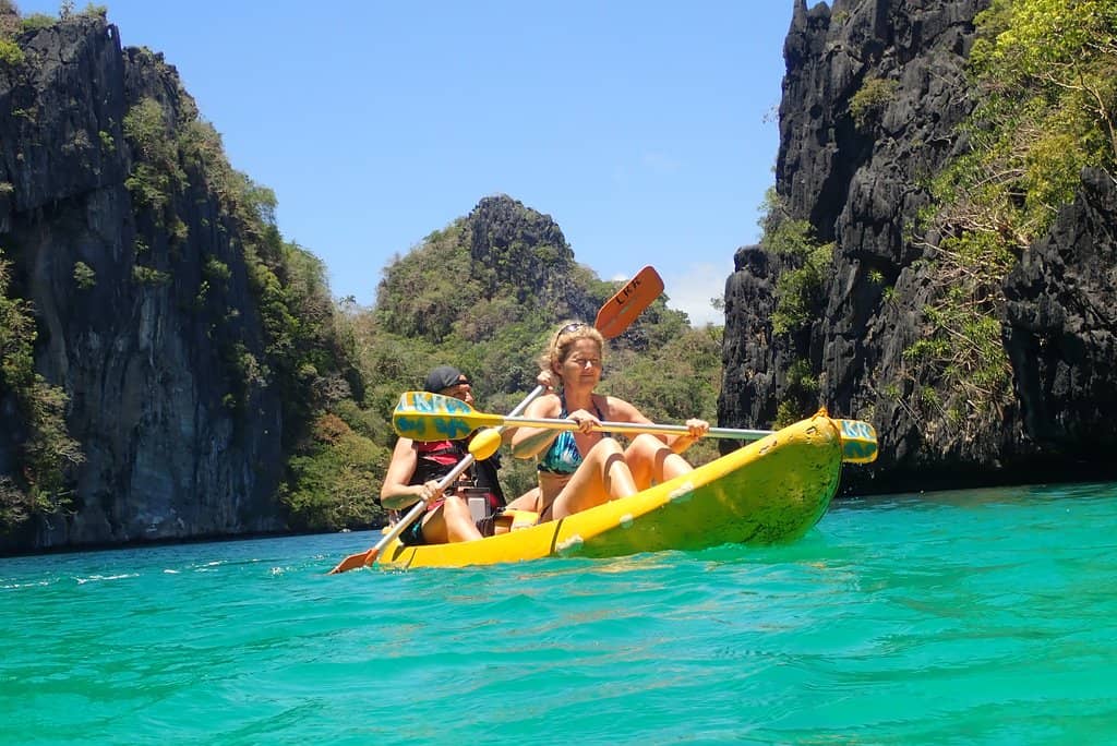 Towering Limestone Cliffs