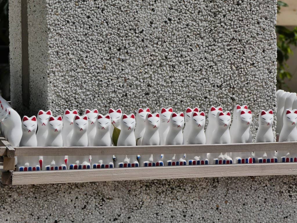 Fox Statues of Inari