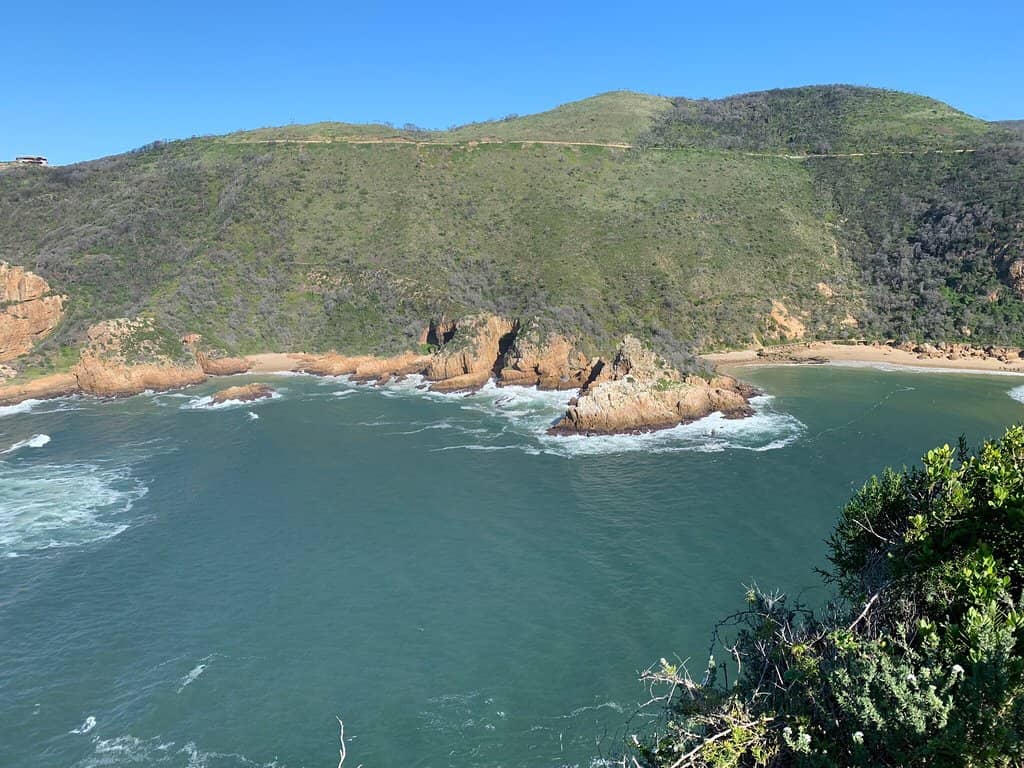 Lagoon and Ocean Panorama