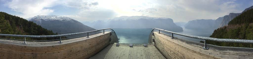 Aurlandsfjord Panorama